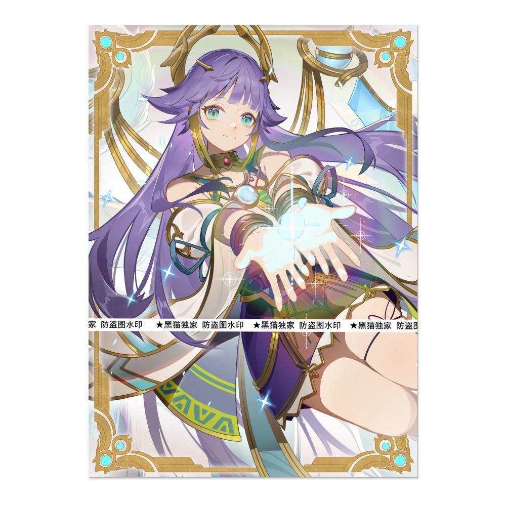 63X90Mm 60 Unids/set Diy Yu-Gi-Oh! Dracotail Phryxul fundas para tarjetas Color Flash Ygo Kewl Tune tarjeta cubierta protectora juguetes de regalo