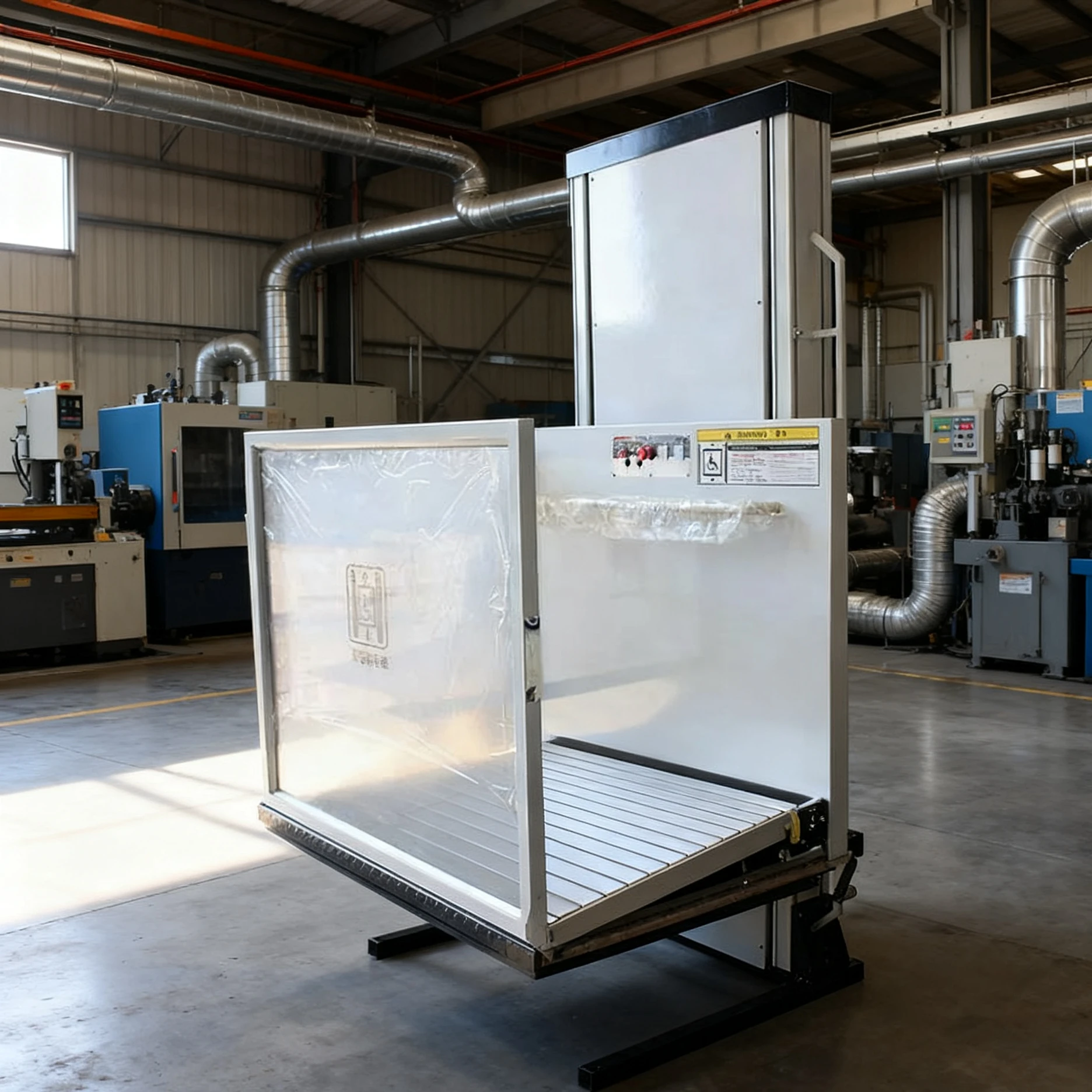 Home Accessibility Solution Porch Lift Electric Vertical Platform Lift Custom Stair Chair