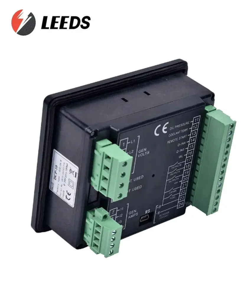 The DCP-10 Auto Start Diesel Generator Controller Module Unit LCD Engine Control Panel is a replacement for the GU610A Wilson Ge