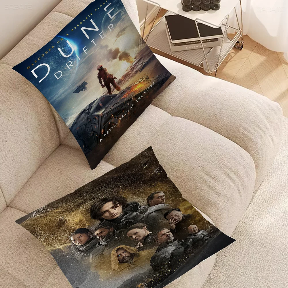 

DUNE Movie Stitch Lucky Dragon Pillow Cover Sofa Cushion Cover Home Room Decoration Children Gift