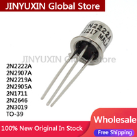 5Piece 2N2222A 2N2907A 2N2219A 2N2905A 2N1711 2N2646 2N3019 TO-39 Gold Sealed Transistor Wholesale