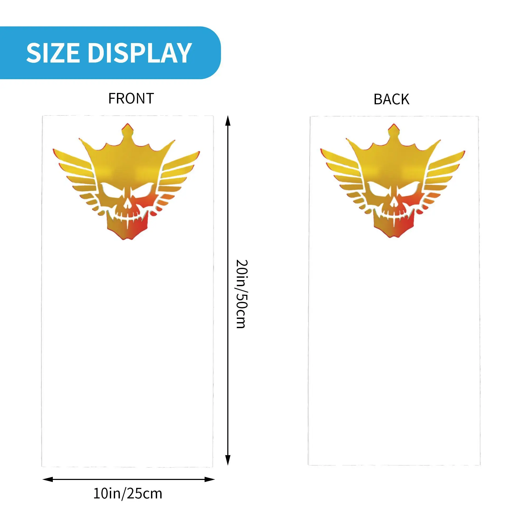 Cody Rhodes Mes Bandana Ghetta per il collo Sciarpa avvolgente stampata Passamontagna caldo da equitazione per uomo donna adulto inverno