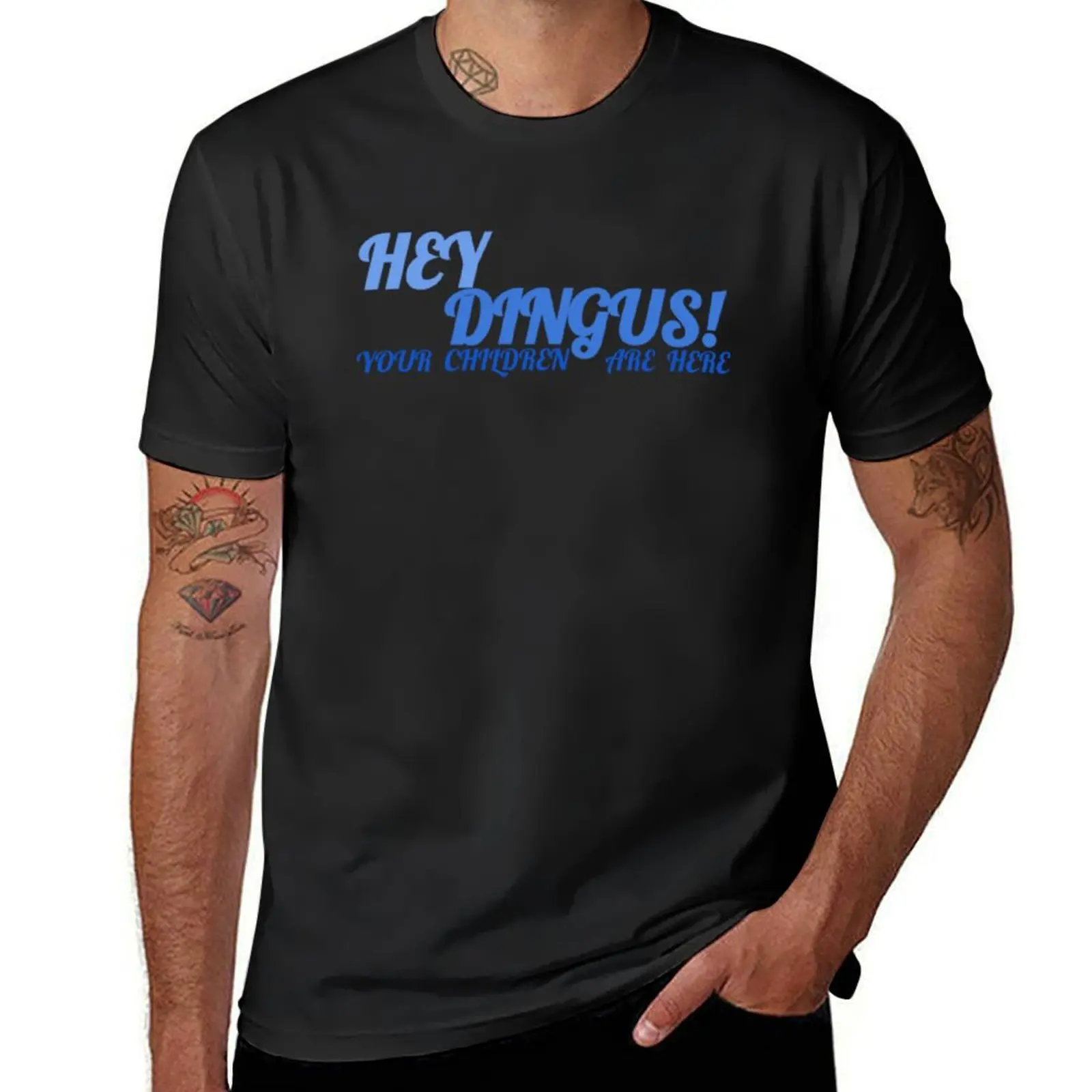 Hey Dingus! T-Shirt blacks kawaii clothes t shirts men