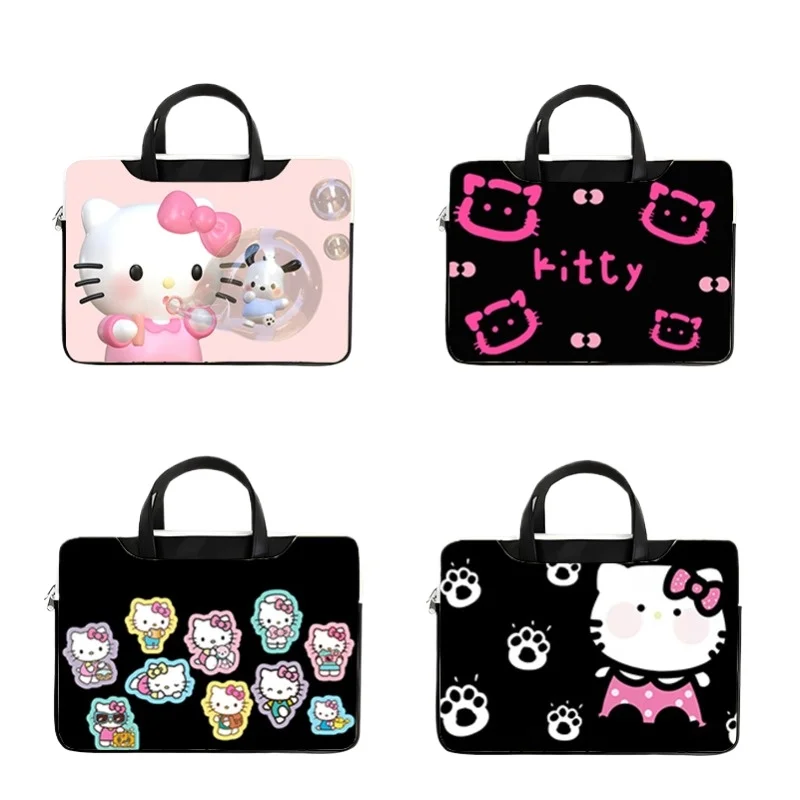 Hello Kitty Apple HP Dell Lenovo Huawei Laptop Bag 13 14 16 17 15.6-inch Macbook Air Pro Laptop Bag Sanrio Anime Peripheral Gift