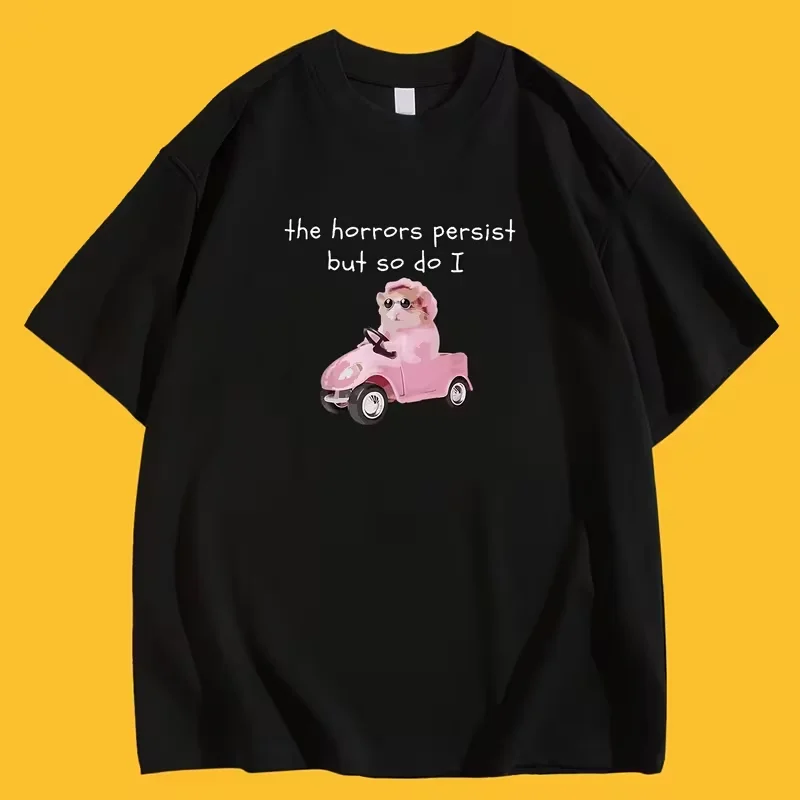 Pink Driving Rat T-shirt with 