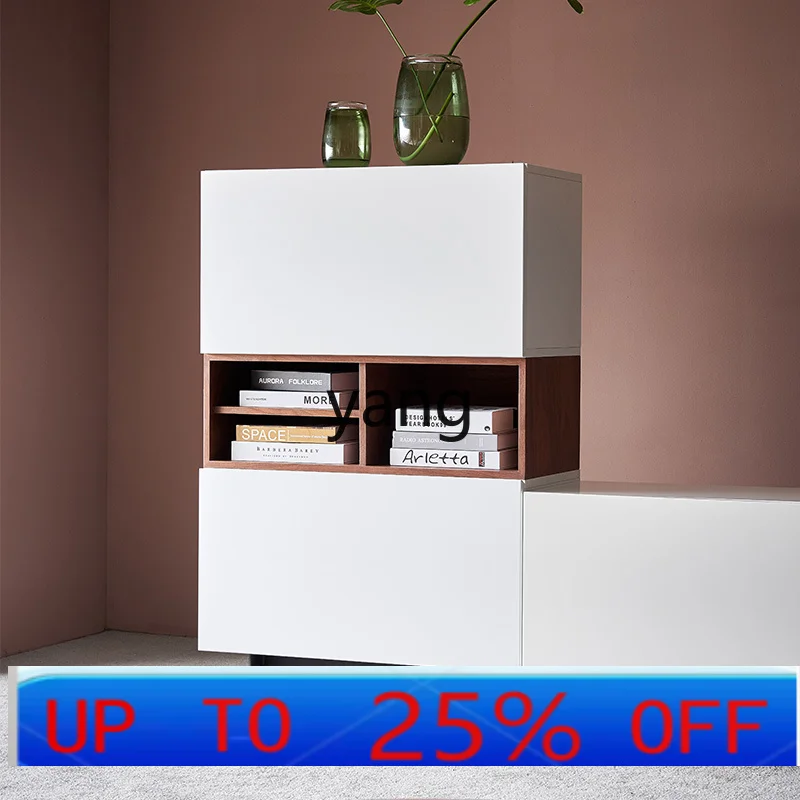 

LH Modern Light Luxury Simple Style Painted Side Cabinet Locker Entrance Cabinet