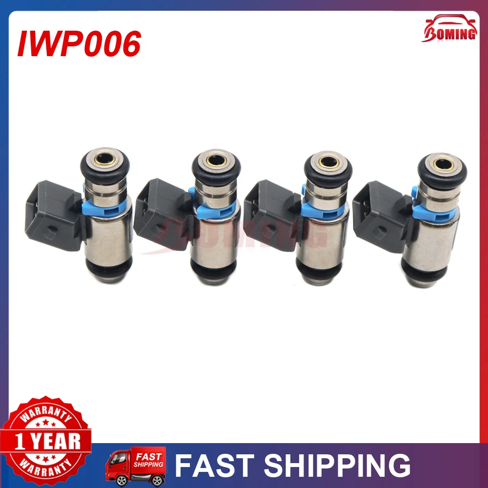 4Pcs IWP006 Car Fuel Injector Nozzle For CITROEN SAXO PEUGEOT 106 FIAT BARCHETTA BRAVA MAREA PUNTO STILO 1995-2008  IWP-006