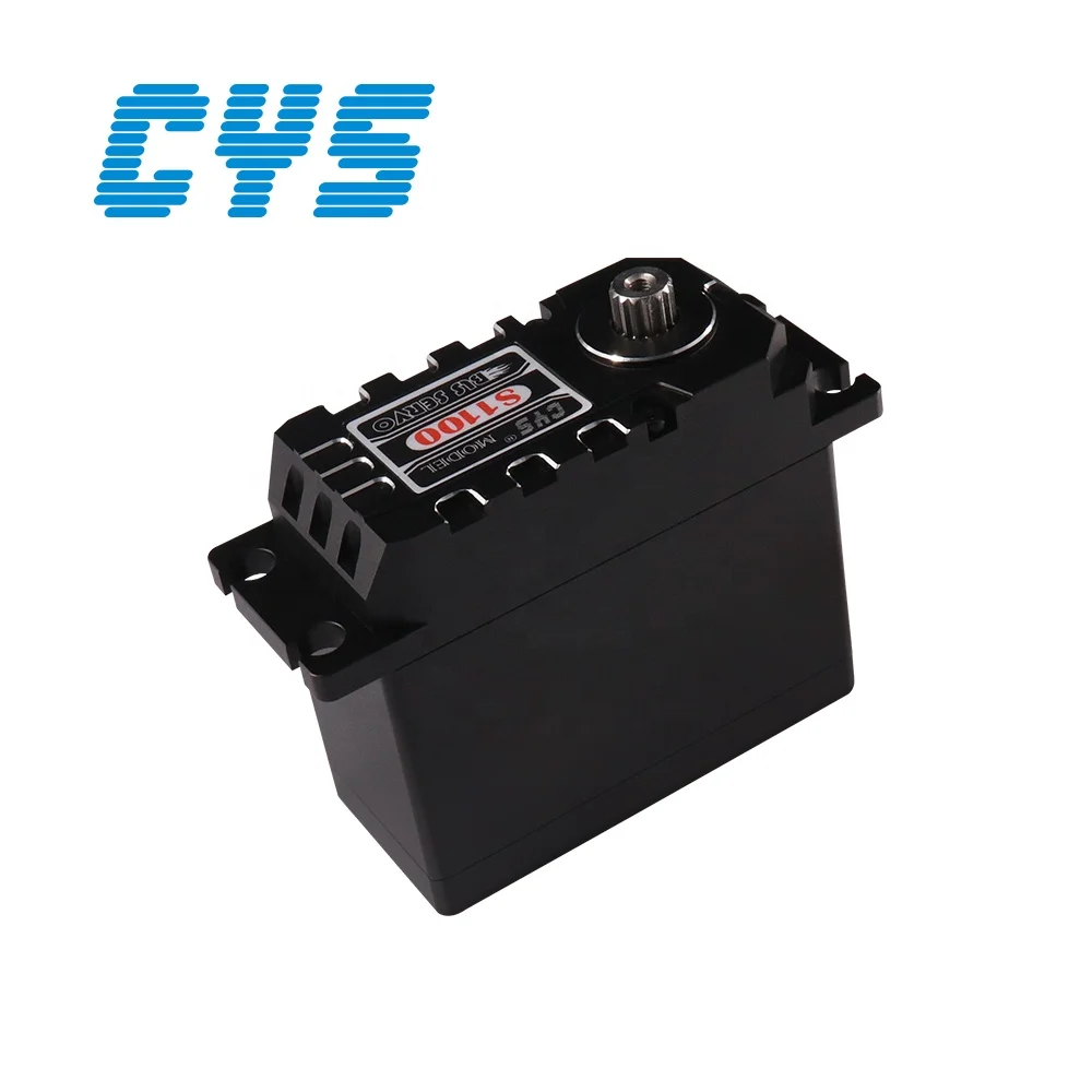 CYS-BLS1100 110KG High Speed Torque Waterproof Brushless Digital Servo with Steel Gear for Industrial Application