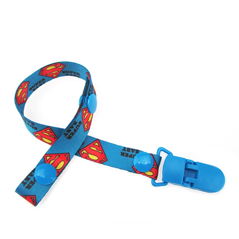 1pc Baby Pacifier Clips Chain Comfortable Material Cute  Dummy Clip Holder Nipples Children Cartoon Pacifier Clip Soother Holder