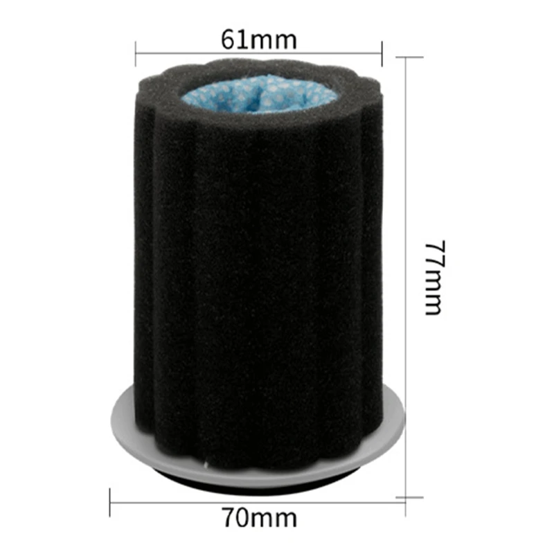 4 шт. фильтр подходит для аксессуаров для пылесосов Midea VH1704 V1 P3 P81 P5, сменный качественный воздушный фильтр