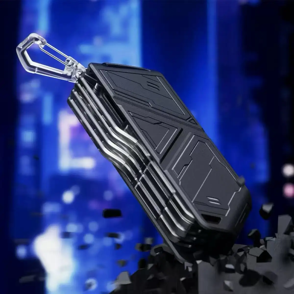 Custodia portatile traslucida per Switch2 OLED Lite - Protezione per giochi e schede di memoria