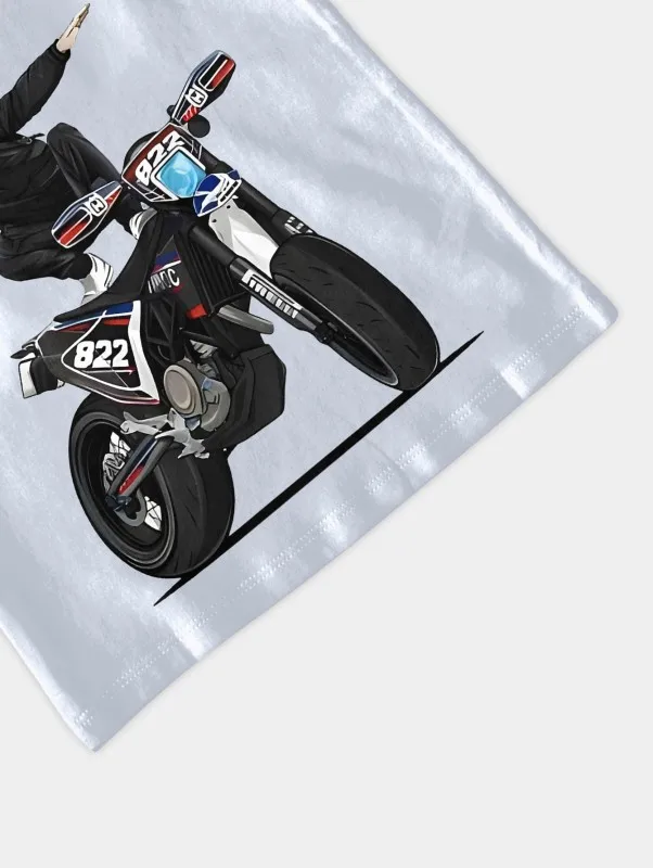 Riding Motorcycle Graphic 3D Printed T-Shirt For Boys Kids Clothes Children\'s Boy\'s Clothing Top Shirts Short Sleeve Tops 2024