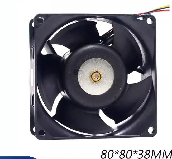 AVC DBT0838B2S P040 DC 12V 2.1A 80x80x38mm 4-Wire Server Cooling Fan