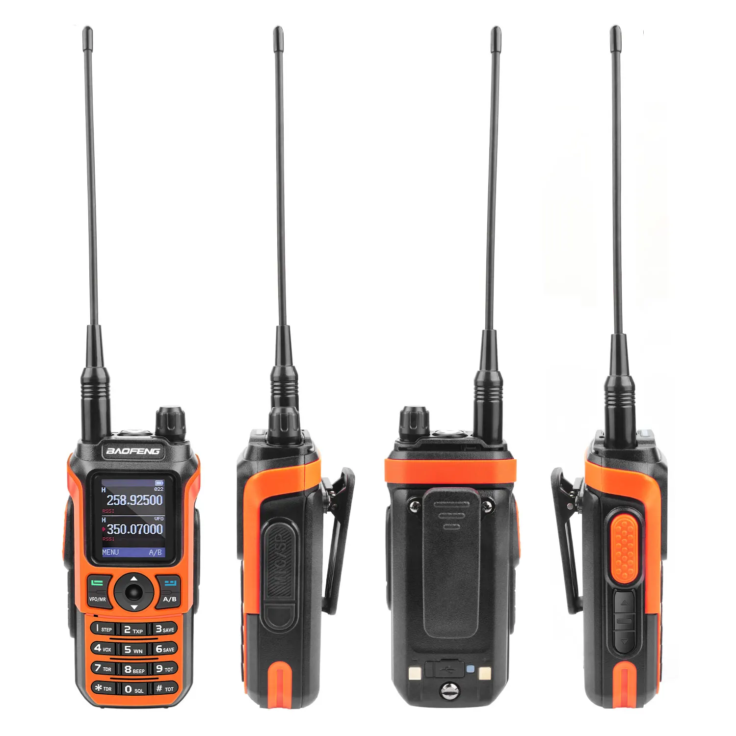 Baofeng UV-21 PRO V2 Multi-Band สมัครเล่น FM Air Band Walkie Talkie VOX Scrambler วิทยุ UV-21Pro V2