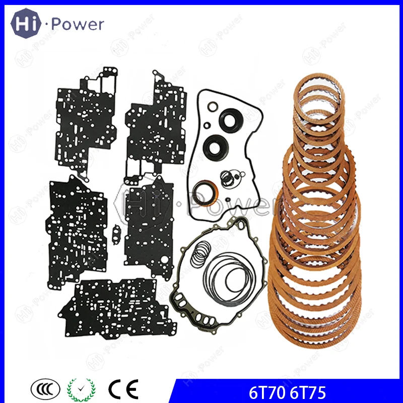 Overhaul Kit Auto Transmission Repair Kit 6T70E 6T75E Friction Plate For BUICK Enclave 3.0L 2007-UP Car Gearbox Disc Seal Kit