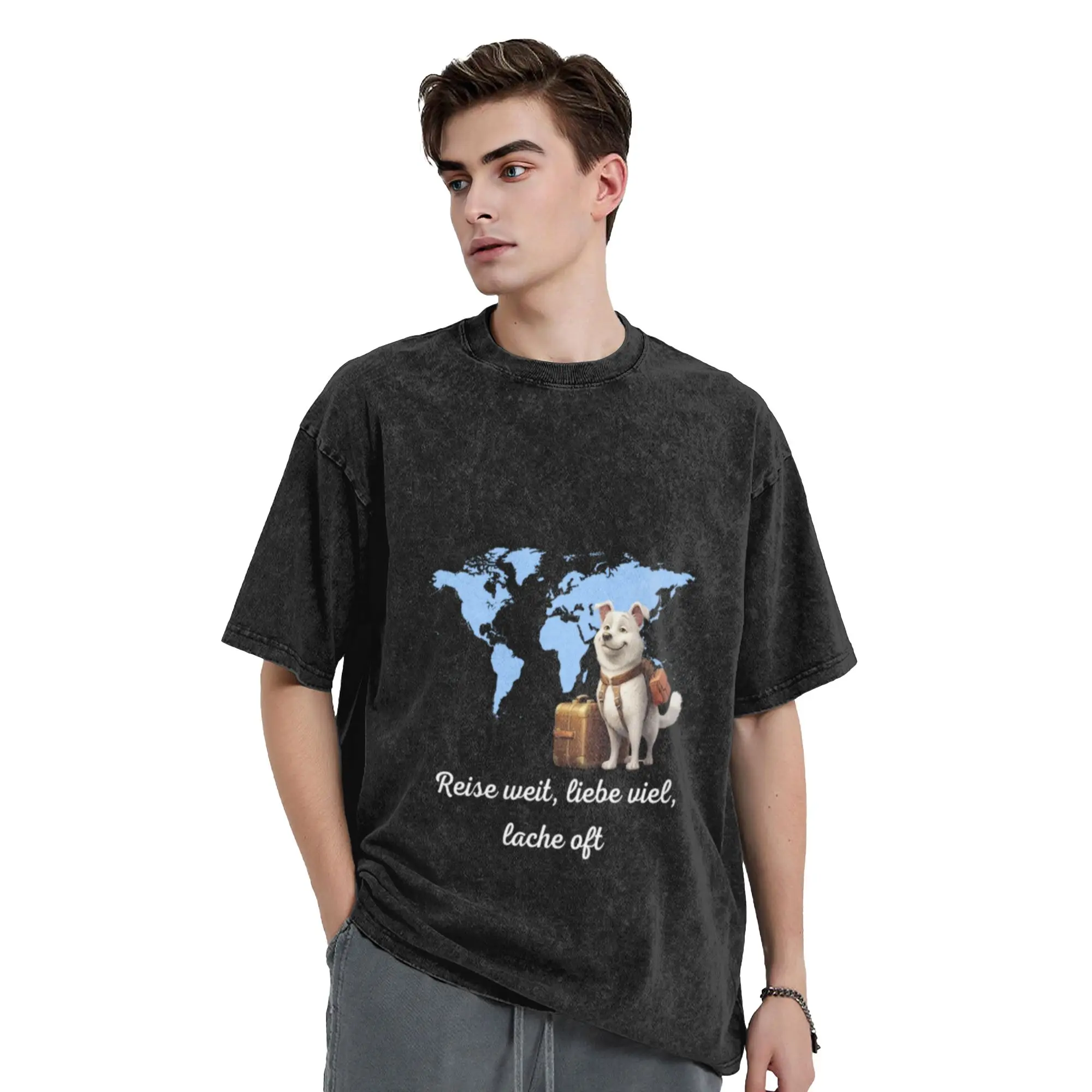 ready for vacation Unique Chic A Vintage Oversized Cotton Unisex T-Shirts