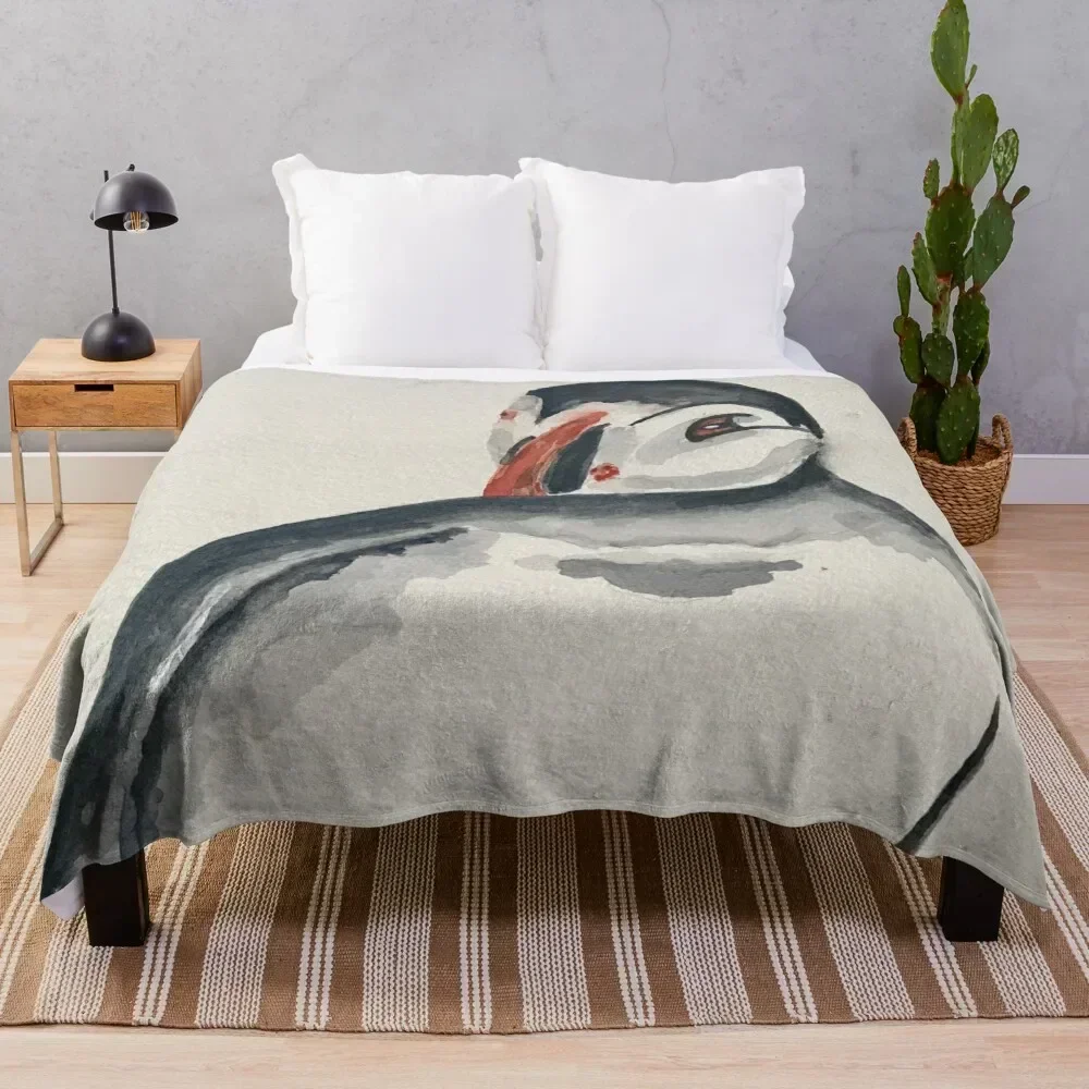 Puffin Throw Blanket Bed covers Blankets For Baby Softest Blankets