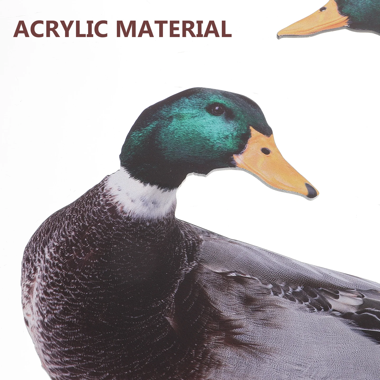 

2pcs Acrylic Sculpture Outdoor Garden Statues Sculpture For Lawn Ornament Decorative Home Gift