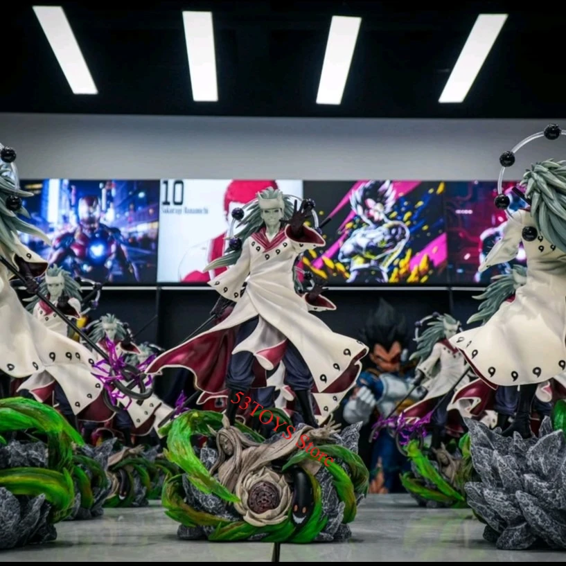 45cm JT NARUTO Anime-Figur Uchiha Madara PVC-Modell Niedliche Statue Desktop-Dekoration Ornamente Festival-Geschenke Spielzeug