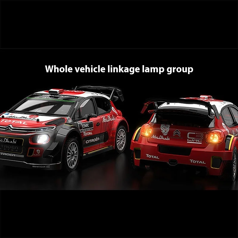 Meijiaxin HYPER 1/7 brushless 7303 รีโมทคอนโทรลรถแรลลี่ C3 จําลอง Citroen ความเร็วสูง off-road รถ