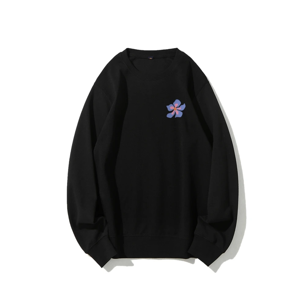 You Are Enough Flower Market Beach الجمالية الصيف المشاعر المرأة الخريف الشتاء عارضة Crewneck البلوز قميص طويل الأكمام