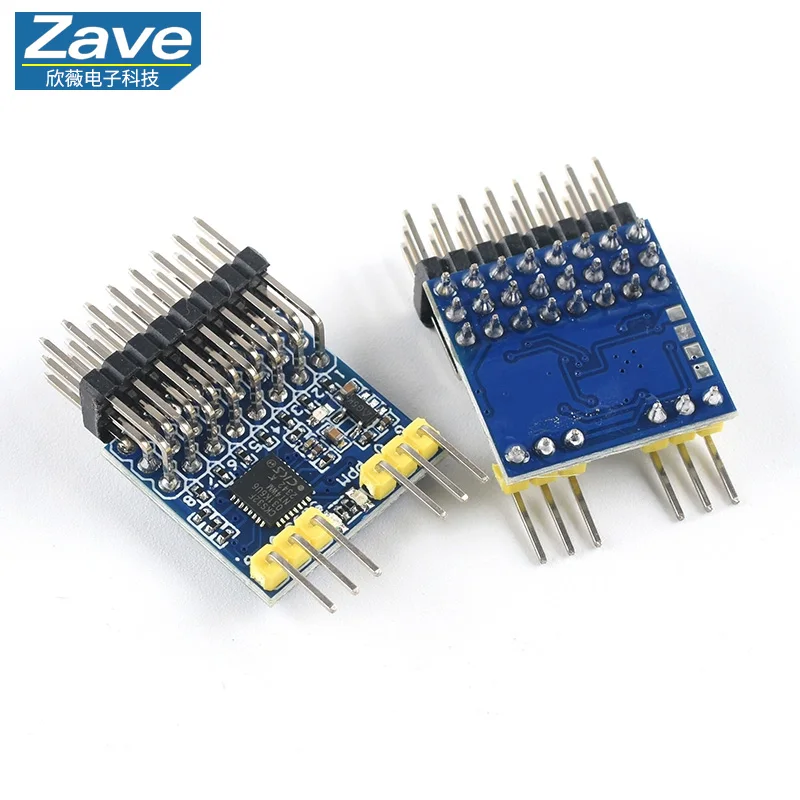 SPP Converter, 8CH PWM/PPM/SBUS Signal Conversion Module, Input Voltage 3.3-20V