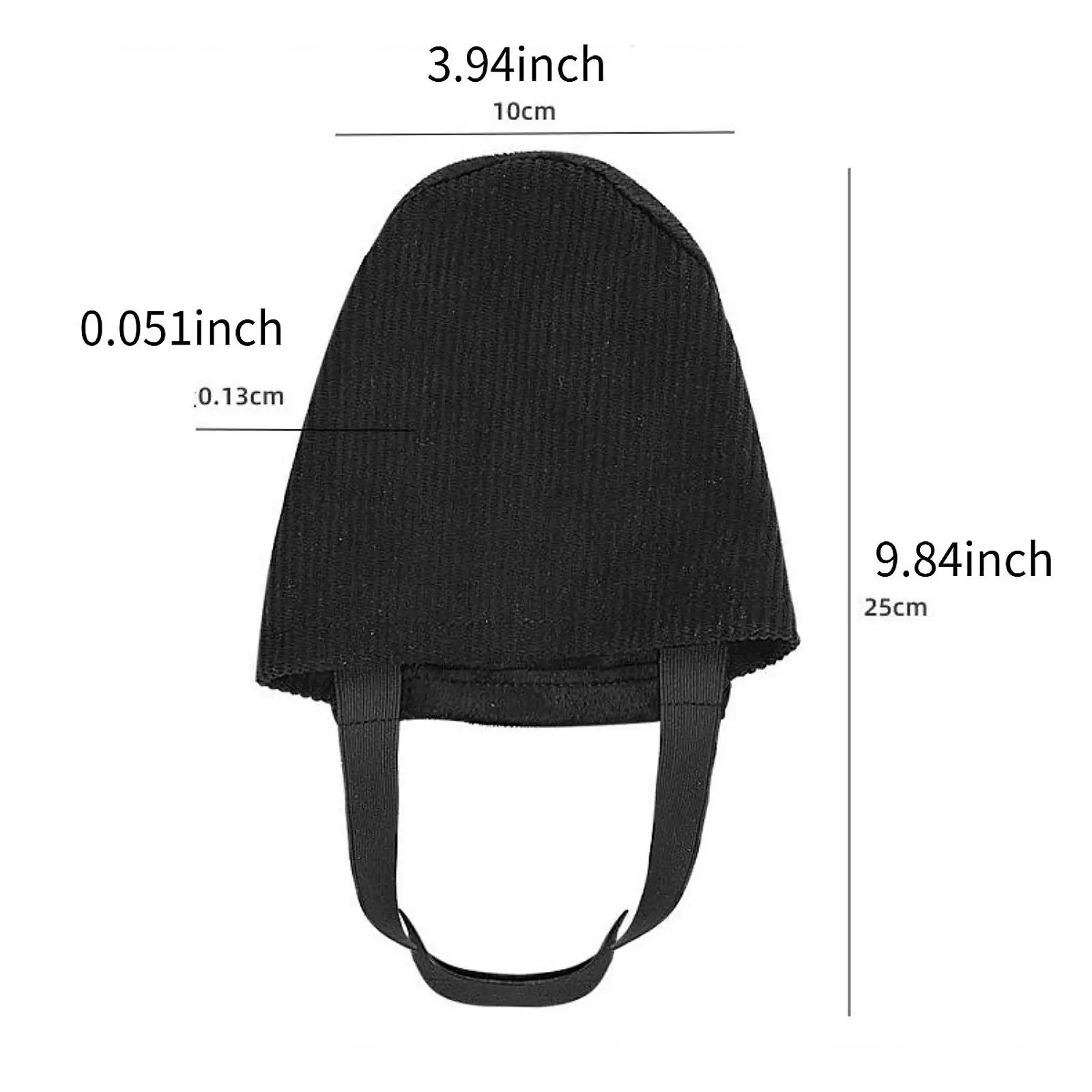 Professional Bowling Shoe Cover Wear Resistant Replacement Slip Cover Sock for Ten Pin Bowling Equipment Use view 4