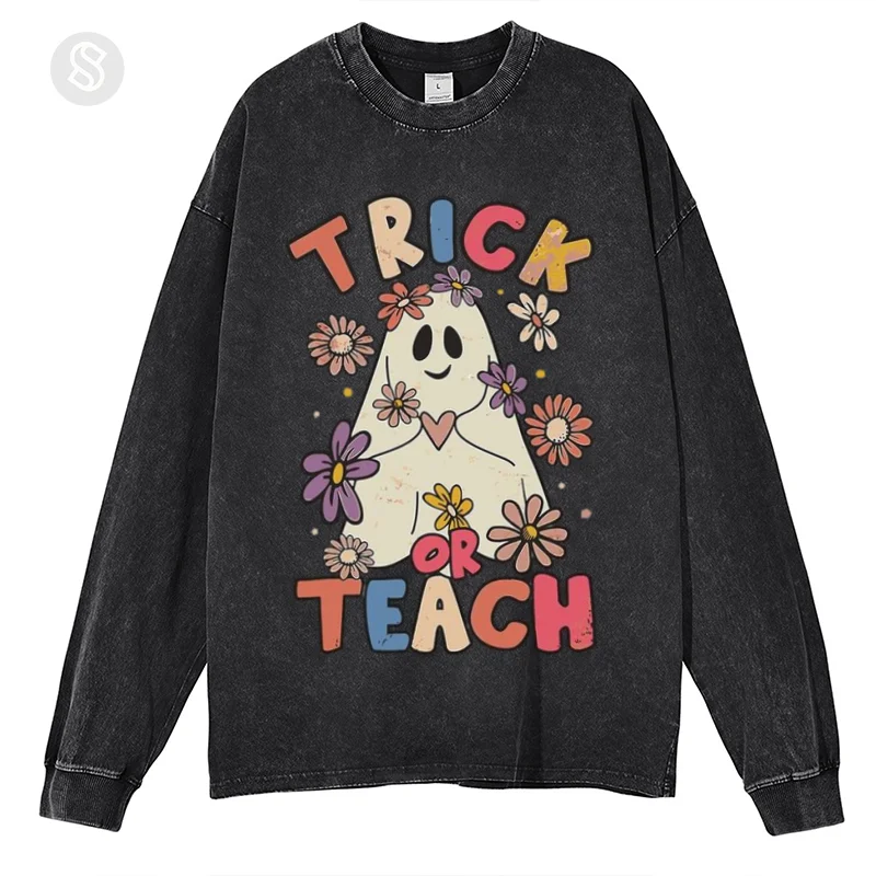 Long Sleeved Pullovers Round Neck Oversized Hoody Fashion Clothing High Street Sweatshirt Womens Hip-hop Cool Couple Pullovers