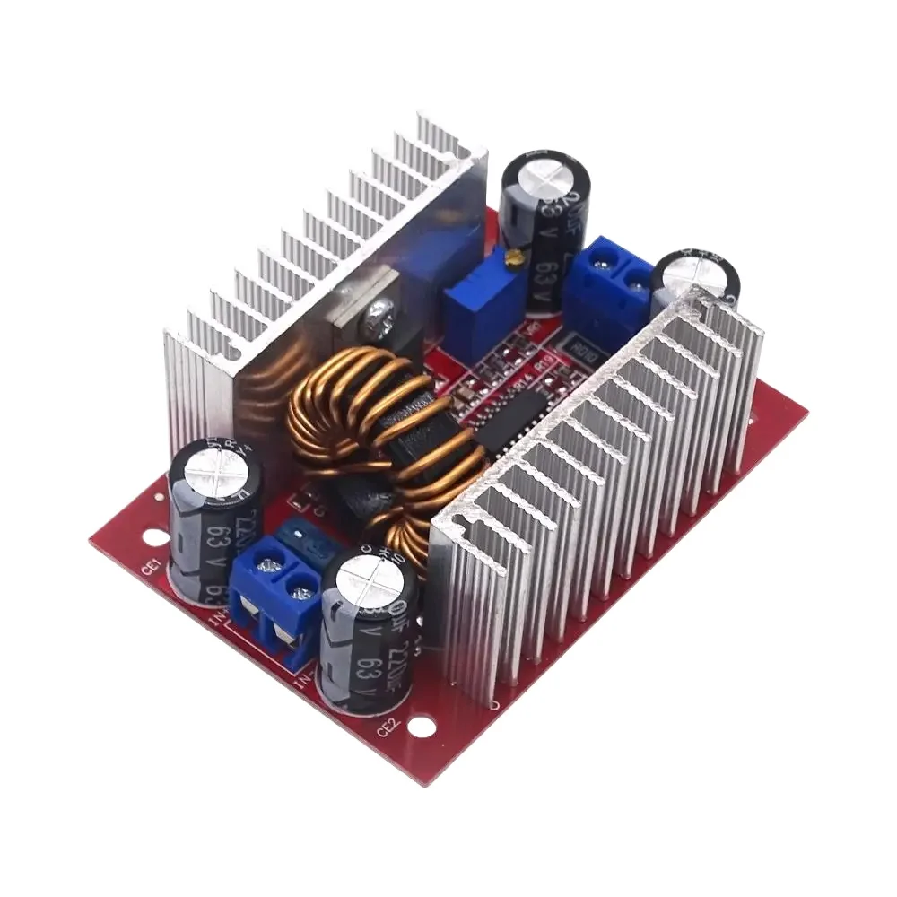 400W 15A DC-DC Power Converter Boost Module Step-up Constant Power Supply Module 8.5V-50V to 10V-60V LED Boost Module Wholesale