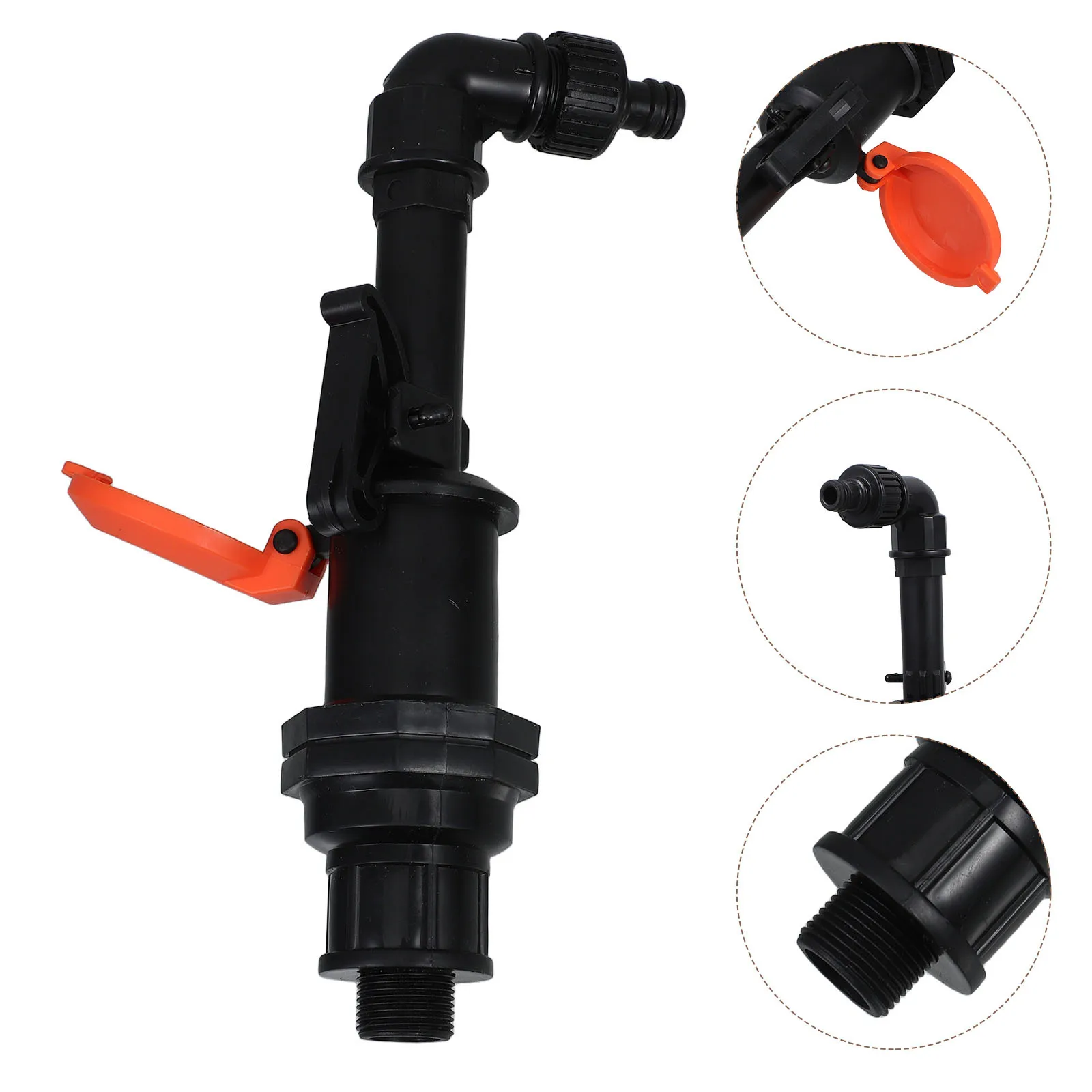 1 قطعة 3/4 ''Dn20 مقرنة سريعة صمام مفتاح مجموعة صمام المياه البلاستيكية لخرطوم الحديقة أنظمة الري في الهواء الطلق مجموعة أدوات الرش