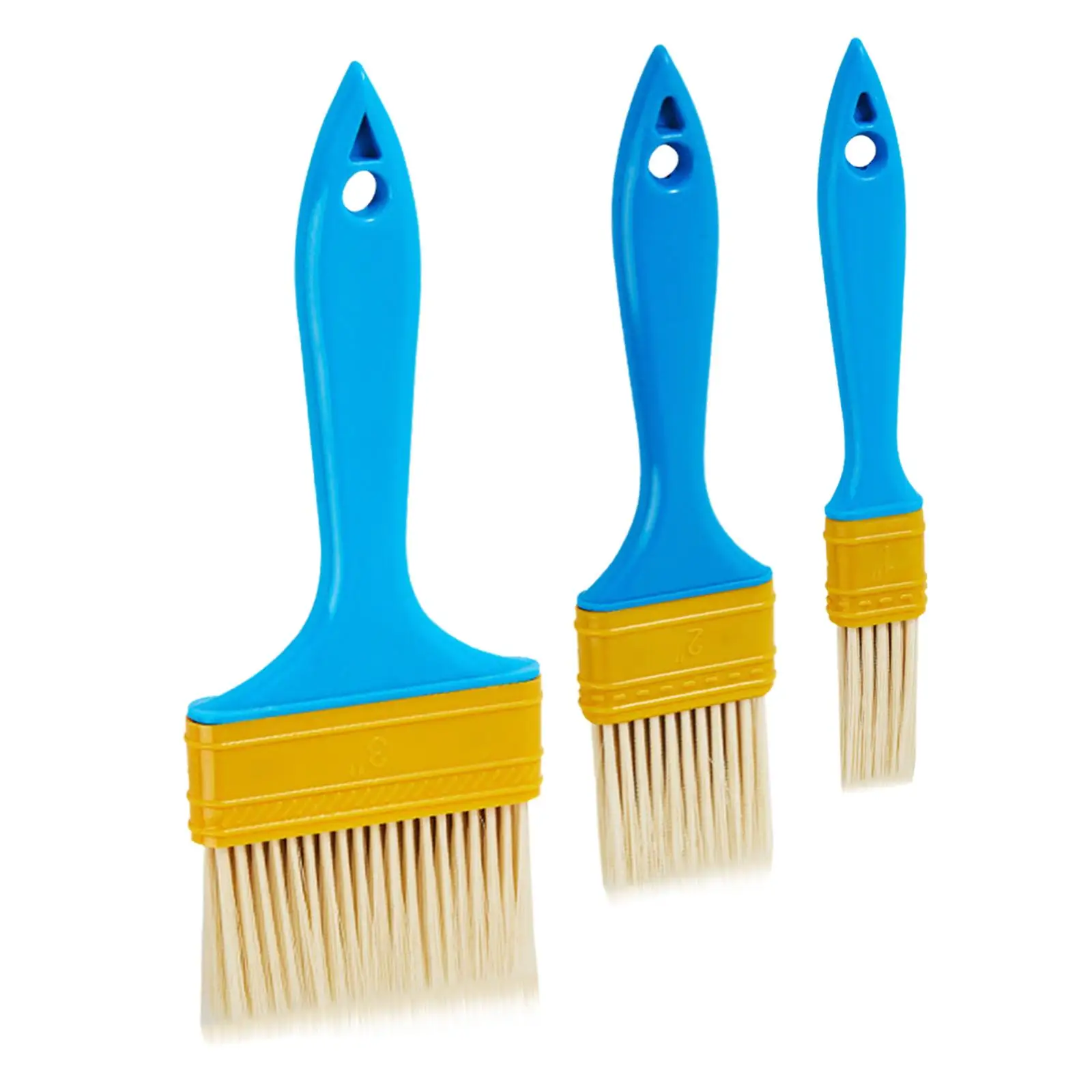 Paint Brushes Set Professional Stain Brush for Glues Watercolor DIY Projects