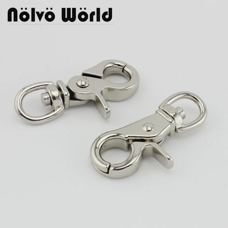 10-30 pieces,58*11mm Dog collar rope powerful snap hook metals ,Making Pet Leash Collar Safe Clips