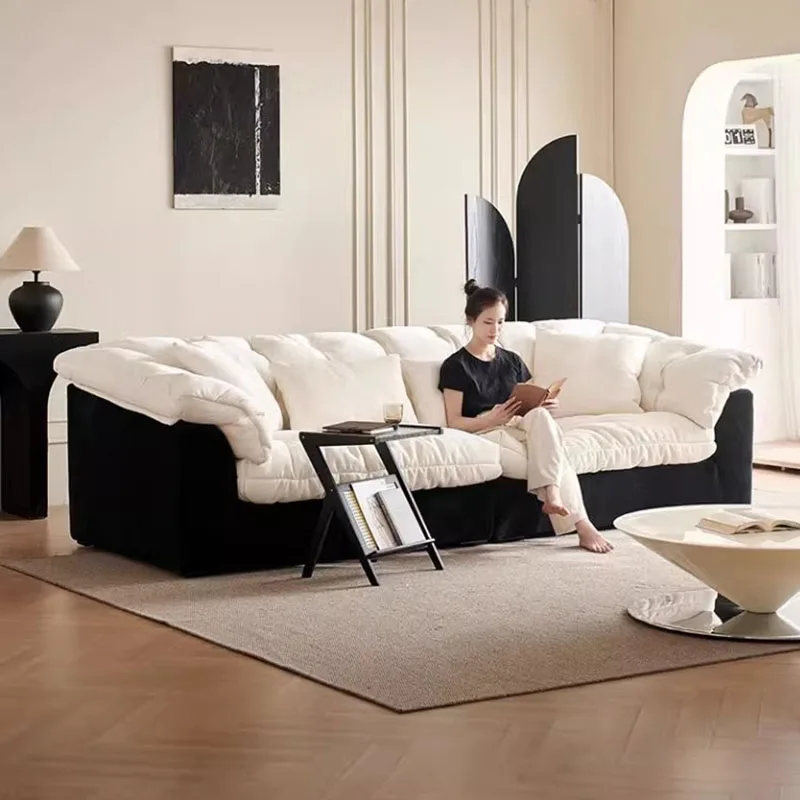 كسول لطيف غرفة المعيشة الأرائك الحد الأدنى سحابة غرفة نوم منتصف القرن الطابق أريكة في الهواء الطلق سحابة الشمال Tumbonas Playa أثاث الفندق #6