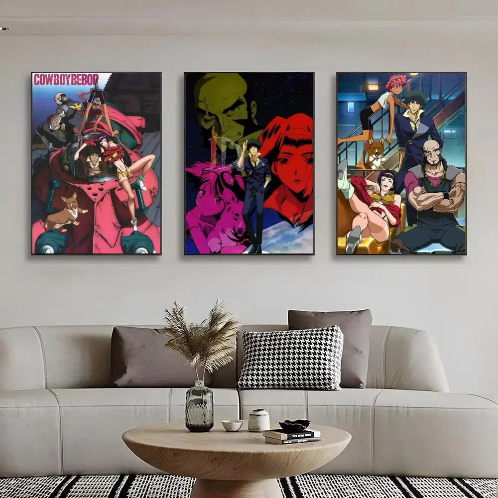 ANIME Art C-Cowboy B-Bebop Poster Wall art print art suitable for living room bedroom bar parlor home decor gift