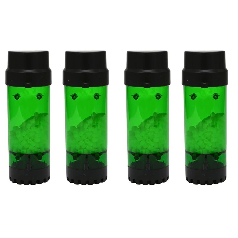 A67M-3X Aquarium Fish Tank Fluidized Moving Bed Filter Bubble Bio Media Filter With Air Stone And Sponge Filter LH-600