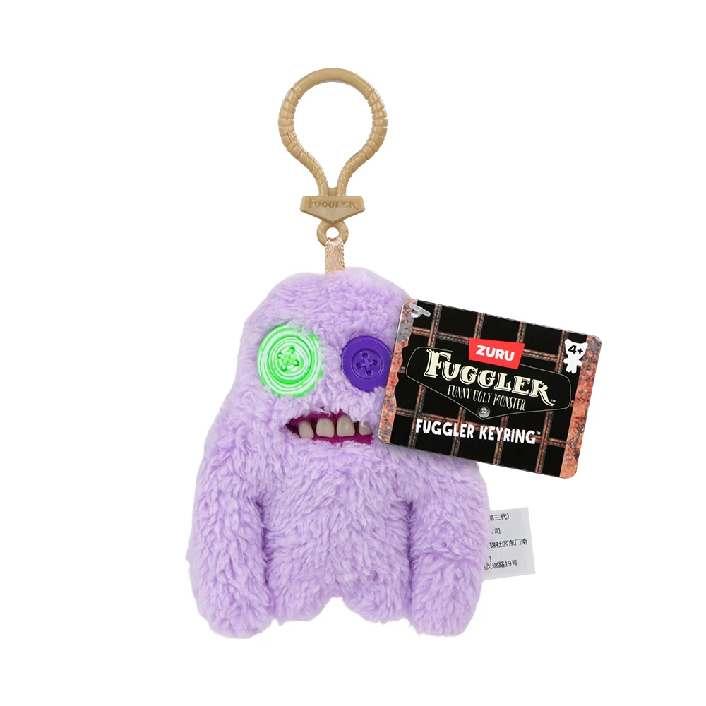 11CM Fuggler Lustige Hässliche Monster-Plüschtiere Schlüsselanhänger Kawaii Fugg Puppe Monster-Kaninchen Niedliche Stofftier-Anhänger Geschenke