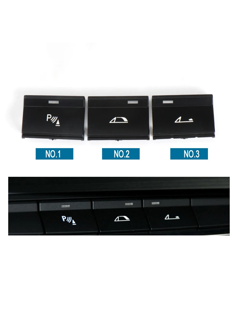 

Center Console Parking Radar Sensor Switch Button Cover Switch Unit Radar Roof Button for BMW E89 Z4 2009-2016 61319146642