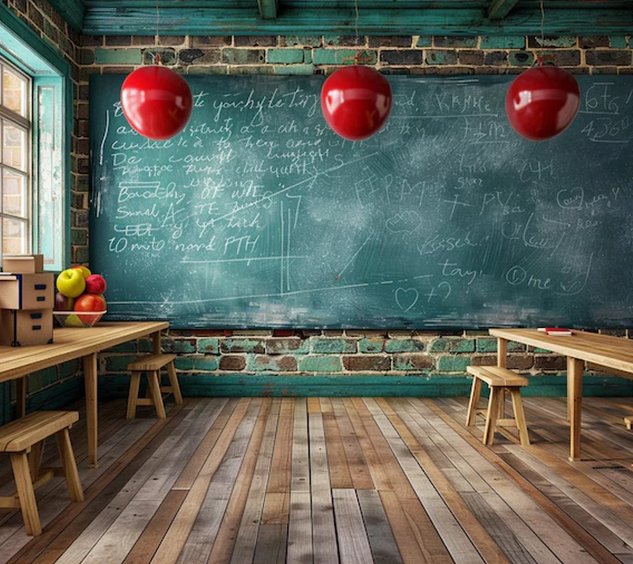 First Day of School Photography Backdrop Back To School Party Background Preschool Kindergarten 1st of School Classroom Wall