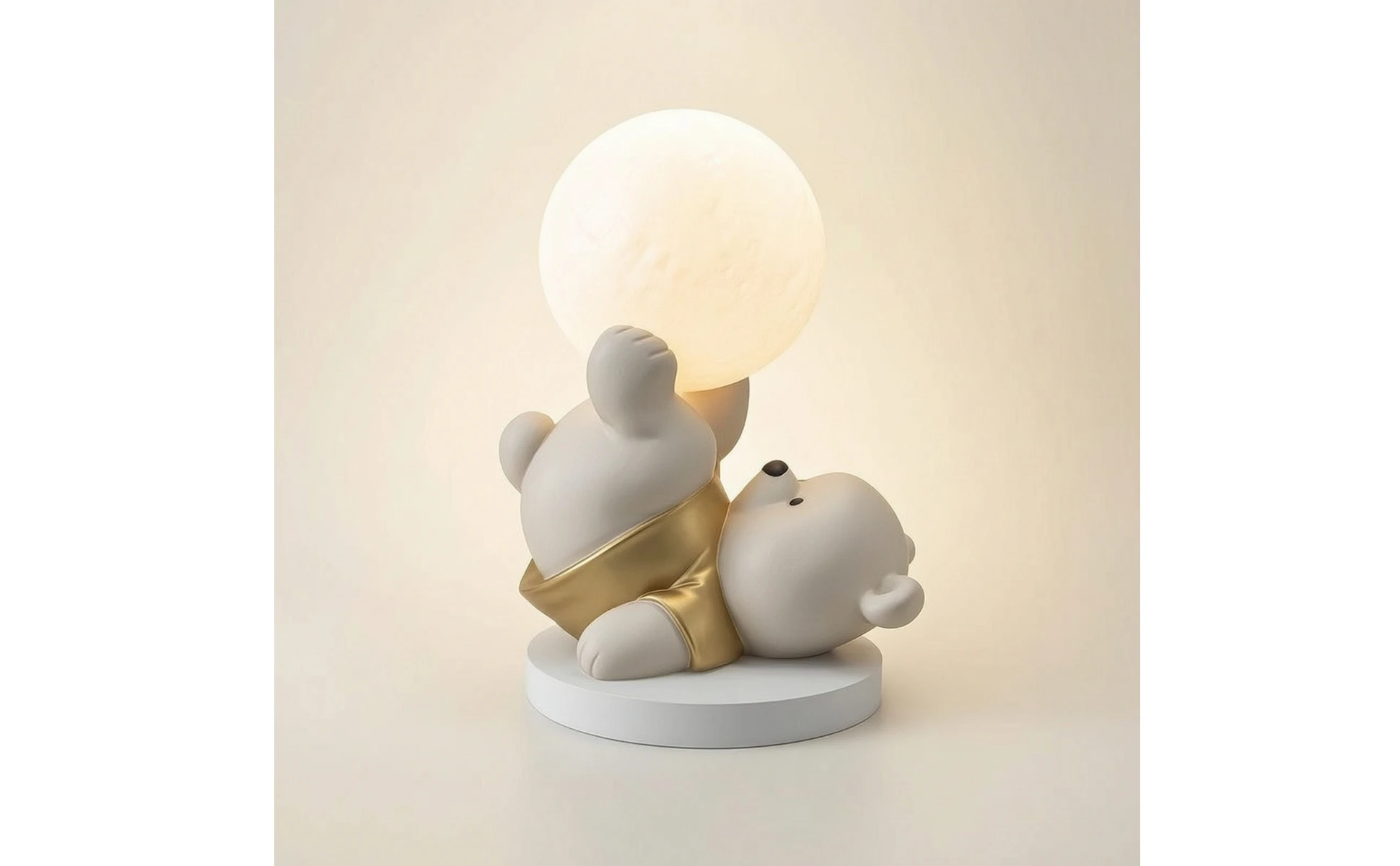 Bear Night Light Decorative Bear Ornament with Lamp Cartoon Matte for Children, Bedside Table, Bedroom Bear Night Light Decorative Bear Ornament with Lamp Cartoon Matte for Children, Bedside Table, Bedroom