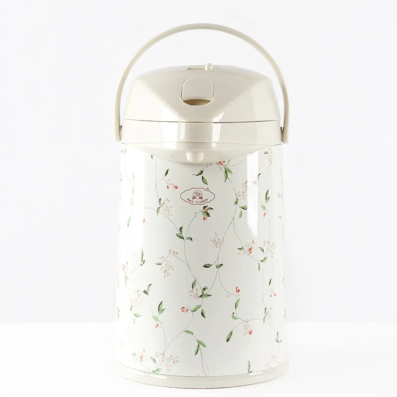 Air pressure hot water bottle Press type thermal insulation pot Household thermos pot Thermal insulation kettle