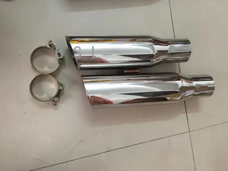 For Ford F150 Raptor 6.2 2009 2010 2011 2012 2013 2014 Car Exhaust Pipe Muffler Tail Pipe High Quality Stainless Steel Interface