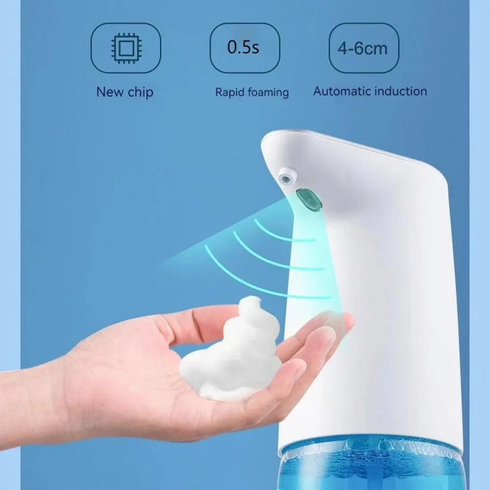 Automatic Liquid Soap Dispenser Bathroom Smart Washing Hand Machine With USB Charge Touchless Automatic Foaming Soap Dispenser