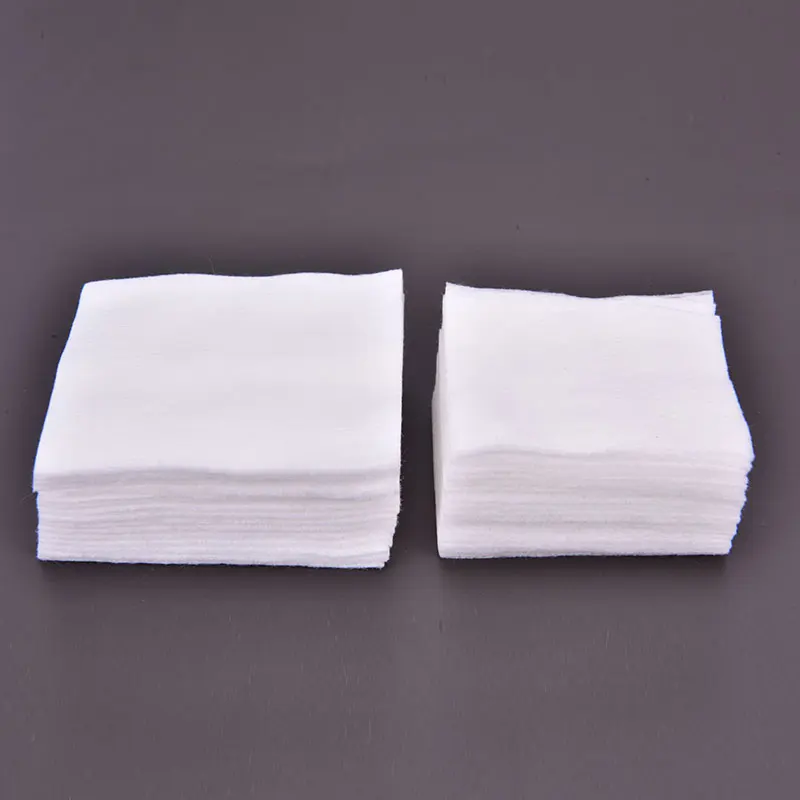 200Pcs Oil Absorbing Cotton Cleaning Patches High Absorption Cloth for Carbon Residue Removal Maintenance Accessories