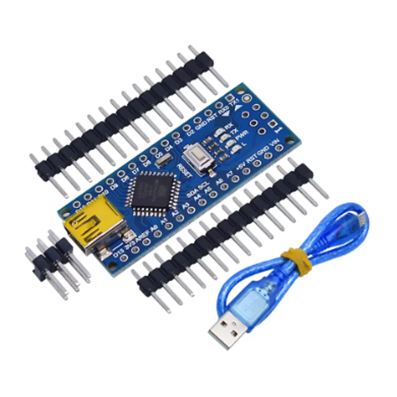 Official Nano Atmega168 controller compatible for arduino nano Atmega168PA-AU CH340 CH340C replace CH340G USB driver