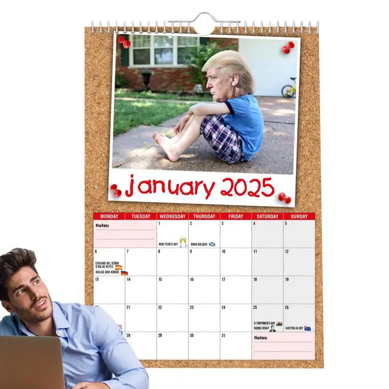 2025 Wall Calendar Miniature Images Monthly Calendar Wall Calendar Motivational Home Appliances Planner Calendar With Note