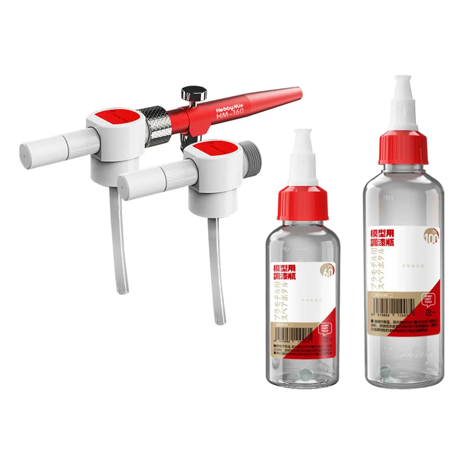 No Clean Airbrushs Kit Airbrushs Sprayer Accessories ,Paint Sprayer, Ergonomic for DIY Crafts