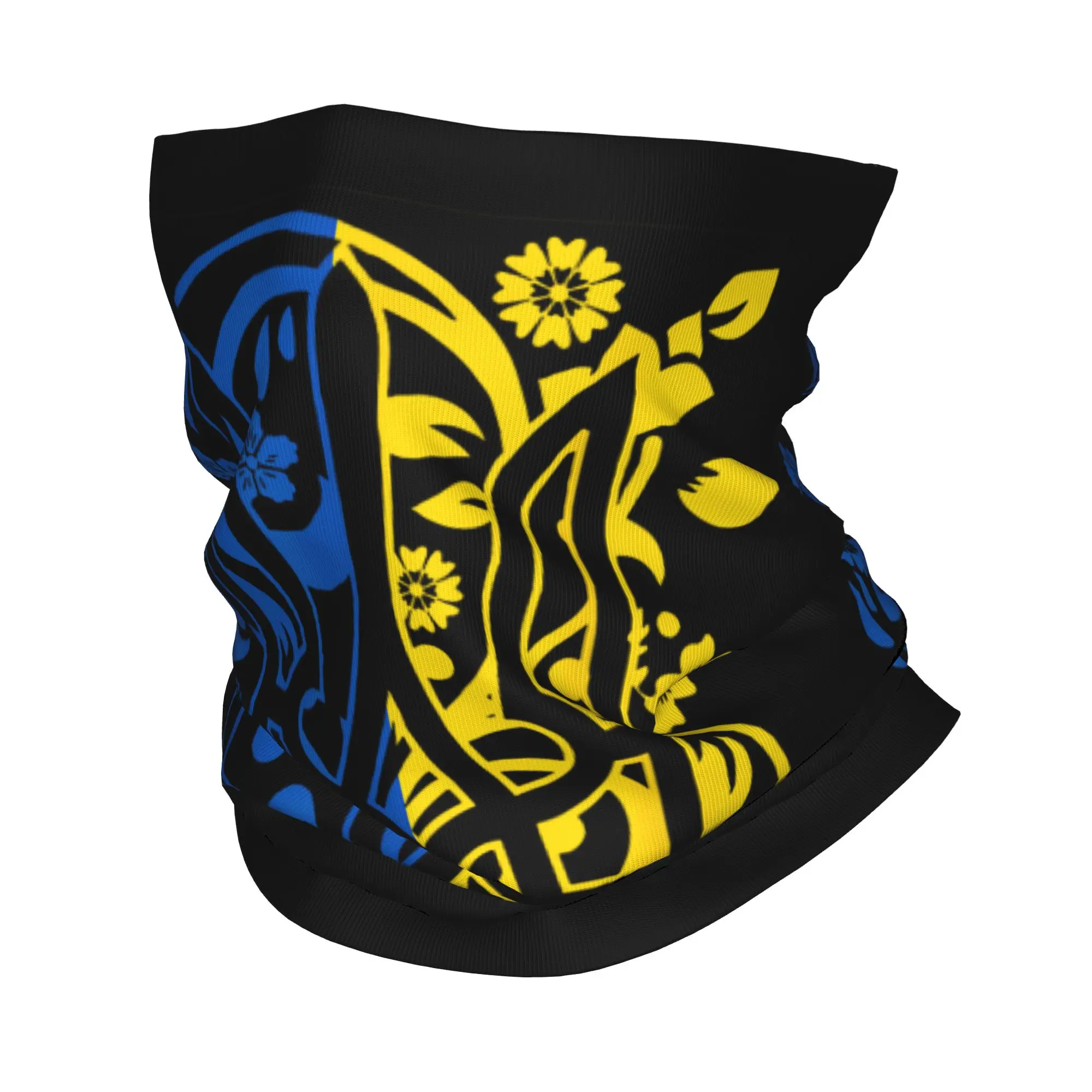Ukraine Flag Sunflower Ukrainian Bandana Neck Gaiter Printed Balaclavas Wrap Scarf Headband Hiking for Men Women