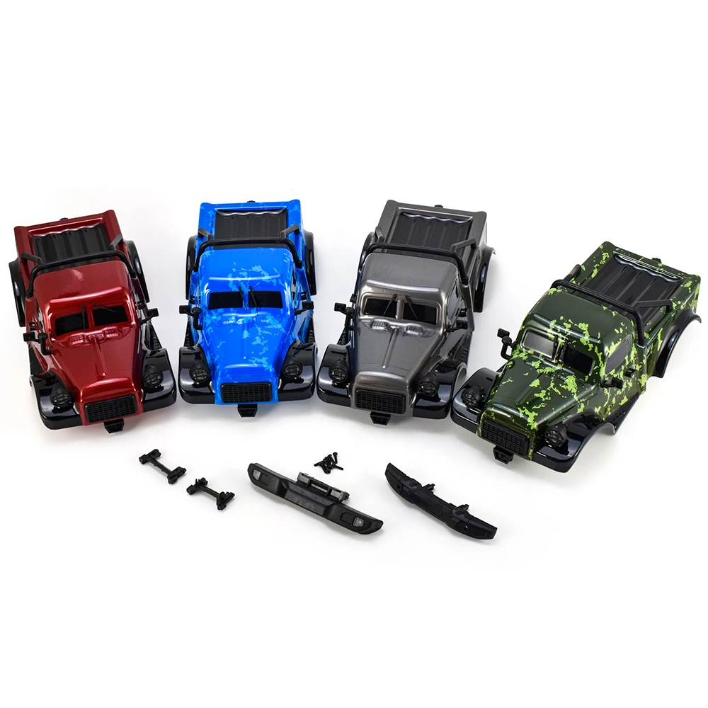 Austar rc carro escudo 1:18 modelo invólucro de carro peças de carro de controle remoto para 1/18 rc rastreador carro original peças atualização