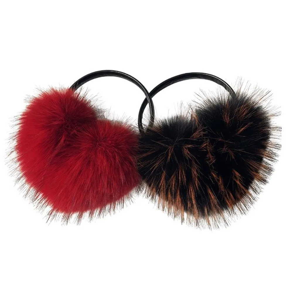 Fashion Ear Cap Faux Fur Earmuffs Solid Color Cold Proof Winter Earmuffs Windproof Keep Warmer Ear Cover Student