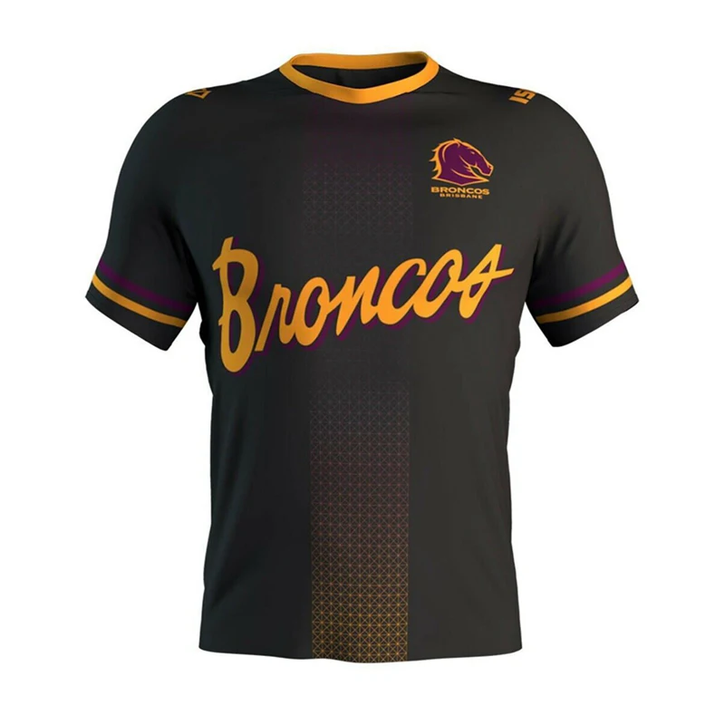 2024 tubylcza męska koszulka brismane Broncos home/away autochtoniczna/koszulka/single rugby-rozmiar męski: S-5XL nowa aplikacja do Rugby